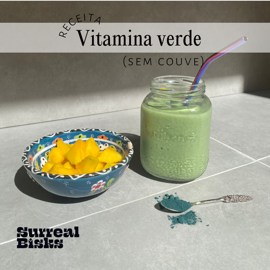 Vitamina verde (sem couve)