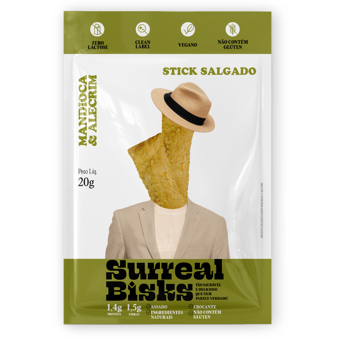 Salty Cassava and Rosemary Stick